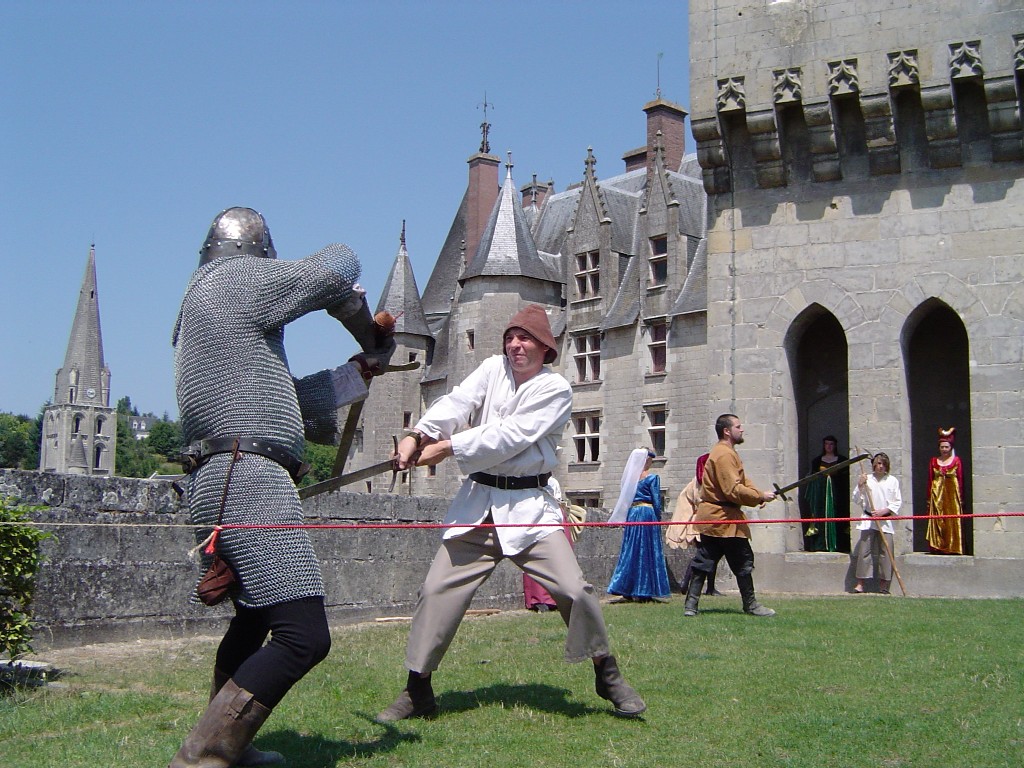 Combat au château de Langeais