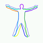 human body semilocal rigidification