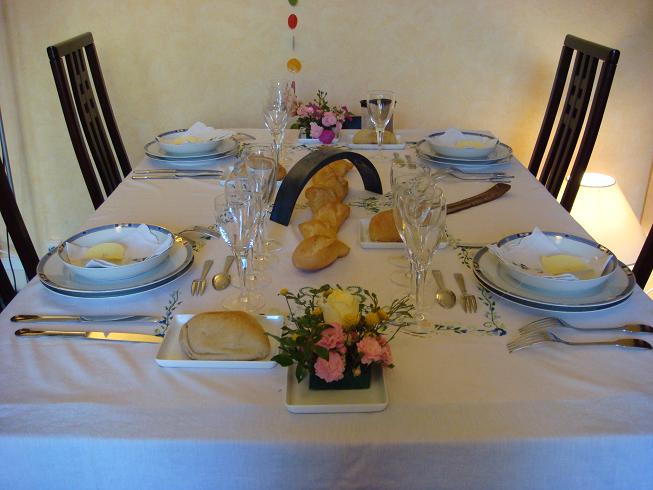 une table pour 4 personnes