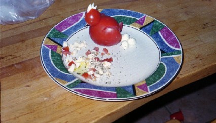 tomates en poule
