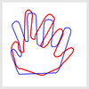 hand movement rigidified